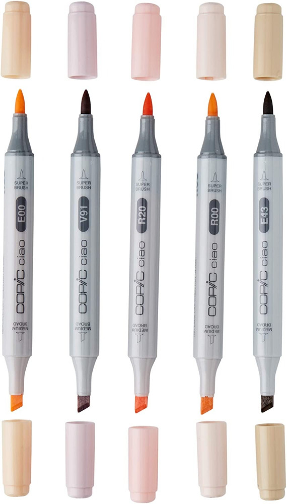 COPiC - طقم ماركرز (ألوان البشرة)