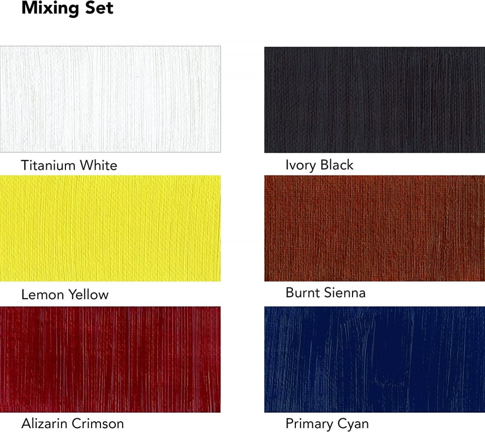 Daler-Rowney Georgian Oil Colour Introduction Set (6 x 38ml)