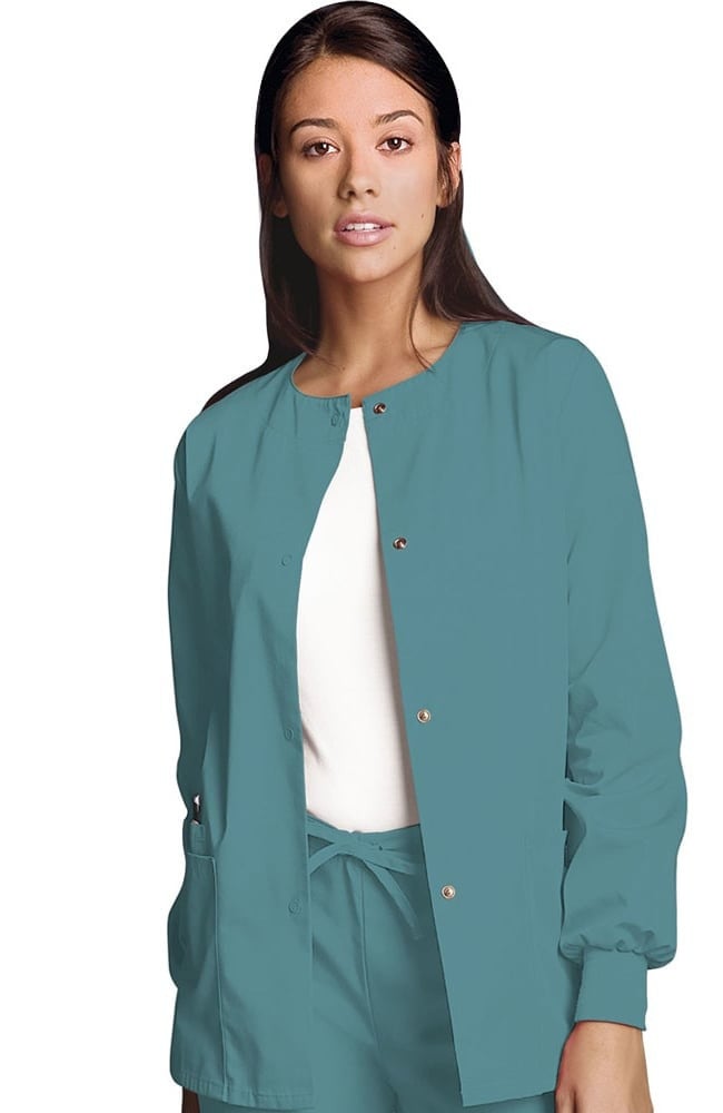 Teal on sale scrub jacket