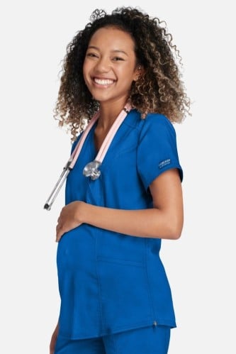 Maternity Scrub Top Malak Medical Scrubs