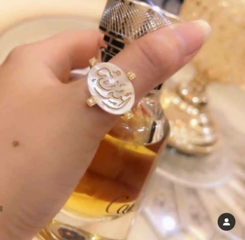 خاتم فضه 925