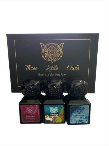 مجموعة الثلاث البوم الصغيرة من لورينزو بازجيليا Three little owls