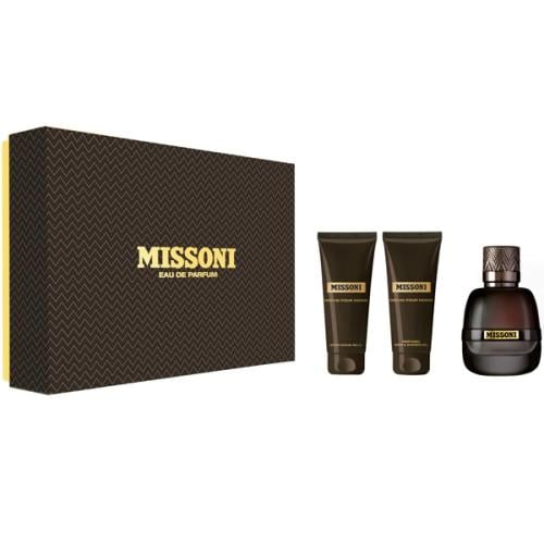طقم ميسوني بارفيوم الرجالي (عطر50مل+افترشف 100مل+شاور جل 100مل)