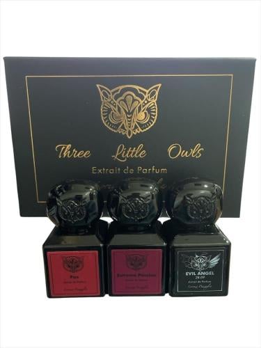 مجموعة الثلاث البوم الصغيرة من لورينزو بازجيليا Three little owls