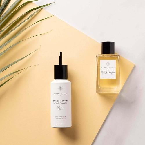قنينة اعادة تعبية عطر اسينشيال اورانج اكس سانتال من ناتالي جريسيا سيتو او دي بارفان 150 مل