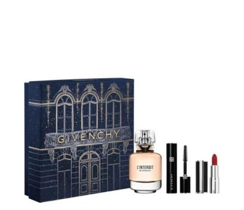 مجموعة جيفنشي لانترديت او دي بارفان 50 مل وروج و مسكارا