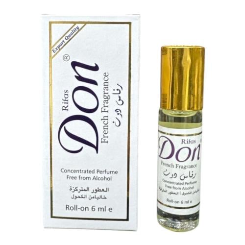 عطر دون رول خالي من الكحول 6 مل