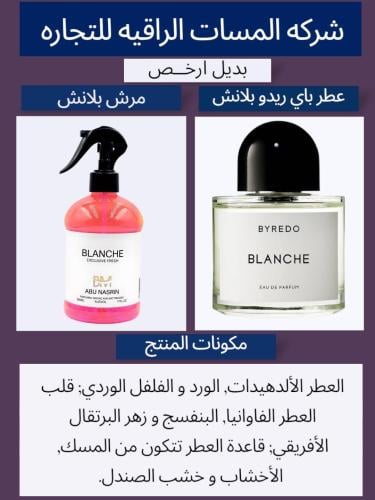 عطر عبايات ومفارش بلانش حجم 250مل