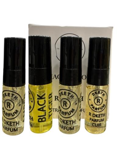 عطورات توزيعات عينات عطورات ار دكت ثلاث حبات عينات 4حبات حجم 3مل