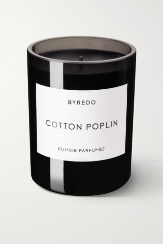 1 2 3 4 BYREDO شمعة Cotton Poplin المعطّرة، 240 غرام
