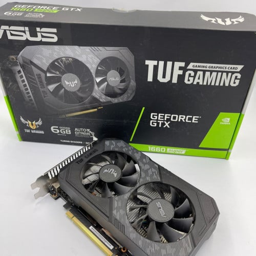 كرت شاشة 1660s سوبر Asus Tuf Gaming