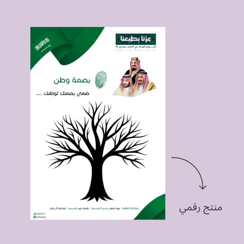 تصميم لوحة البصمه