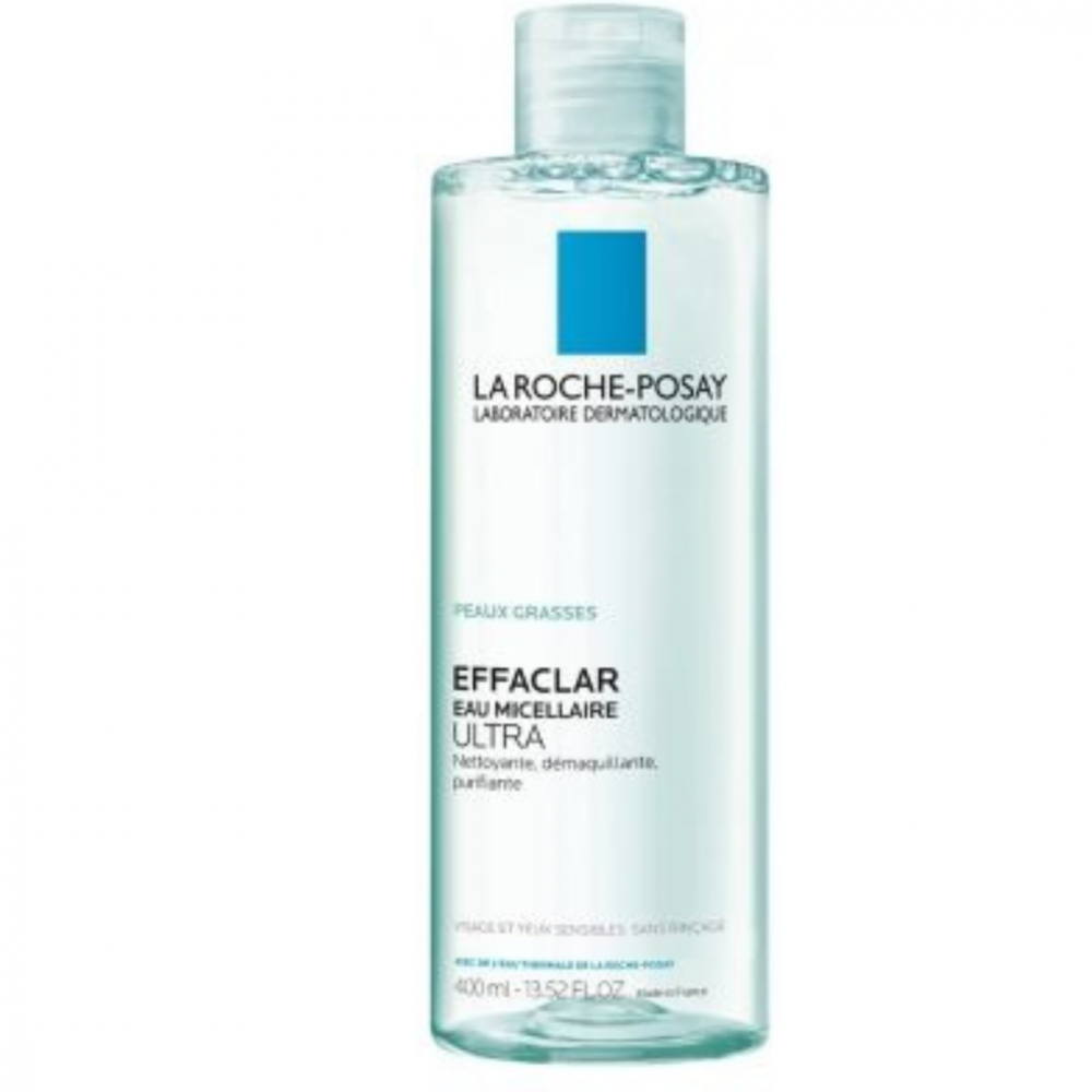 إيفاكلار مياه ميسيلار ألترا من لاروش بوزيه للبشرة الدهنية والحساسة 400مل