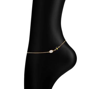 خلخال فيمنن Feminine ذهبي طبي