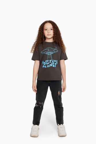 Kids Dark Gray T-shirt
