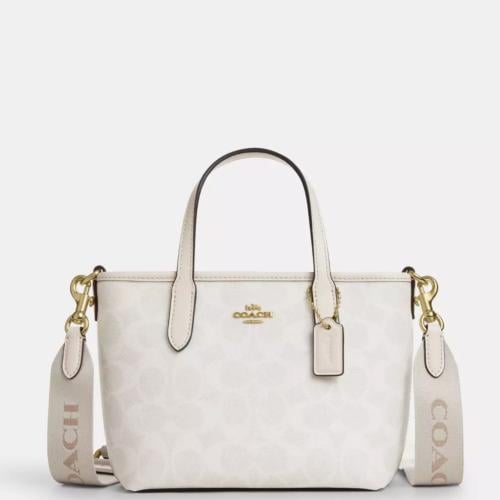 City Mini Tote Bag In Signature Canvas
