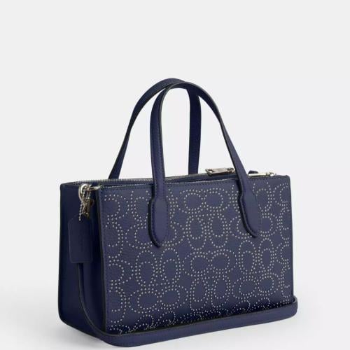 Nina Small Tote Bag With Signature Rivets