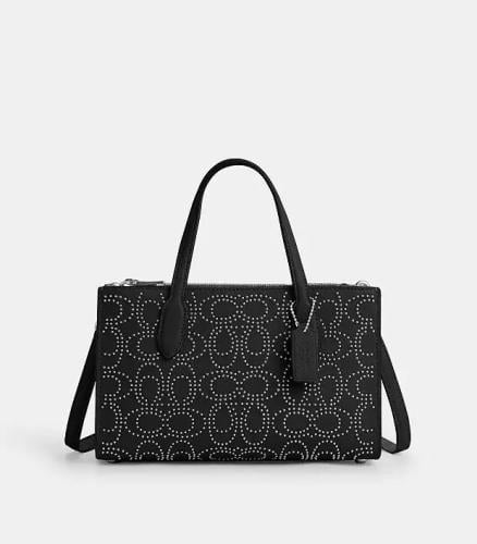Nina Small Tote Bag With Signature Rivets