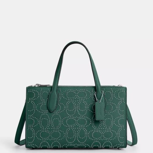 Nina Small Tote Bag With Signature Rivets