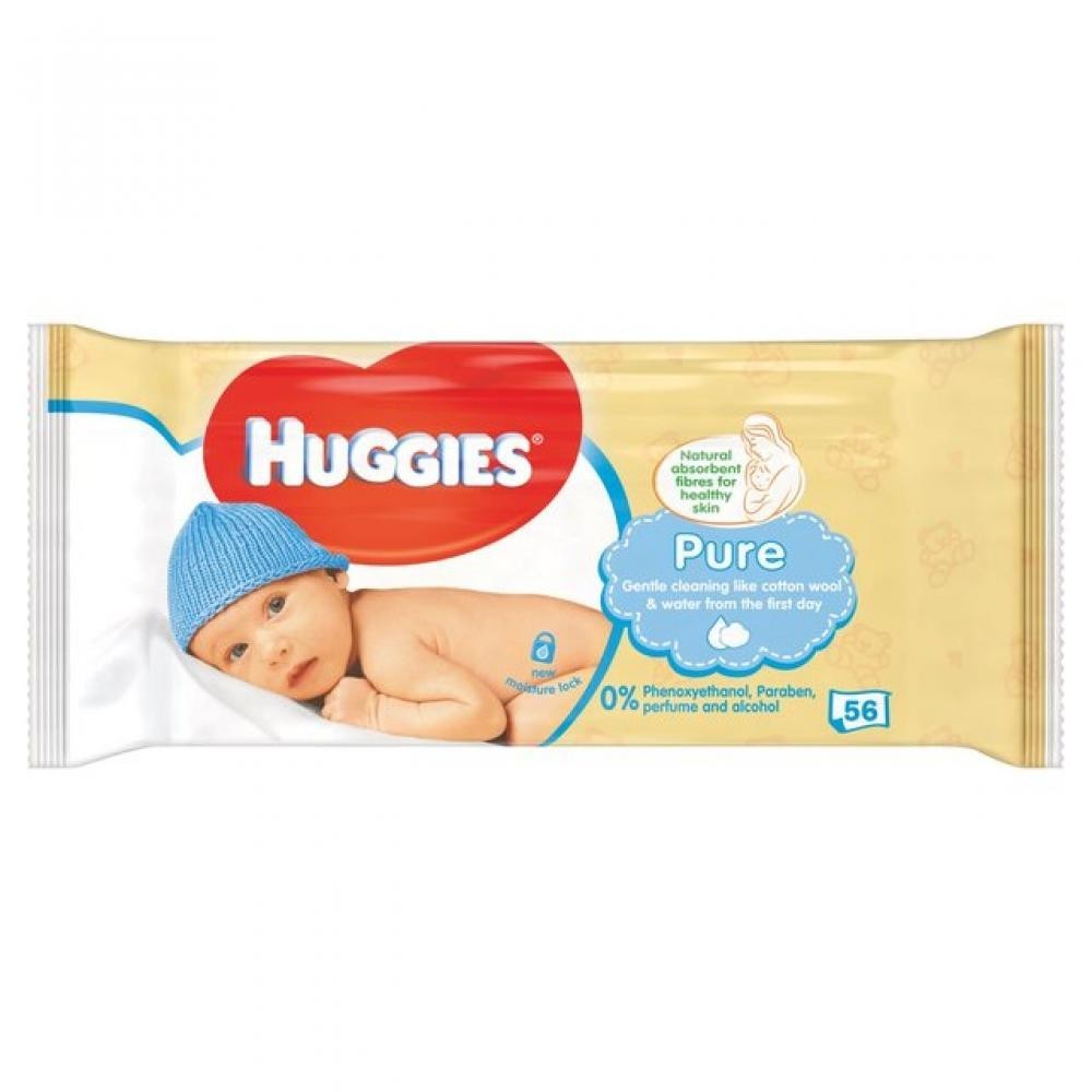 هجيز مناديل مبللة 56 منديل pure