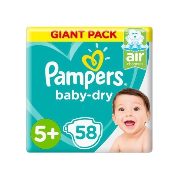 Pampers giant hot sale pack 5