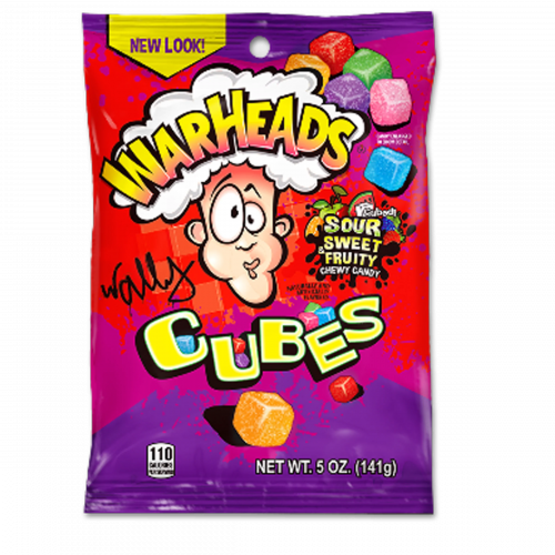 حلاو جيلي حامض مكعبات - Warheads cube