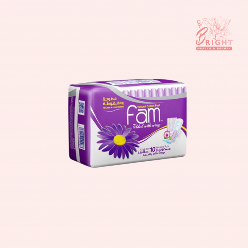 فام فوط سوبر بالأجنحة 10 فوطة