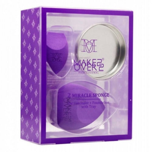 ميك اوفر22 اسفنج ميراكل من قطعتين لكريم الاساس والكونسيلر