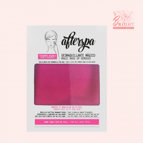 افتر سبا فوطة ازالة المكياج متعددة الاستخدام وردي