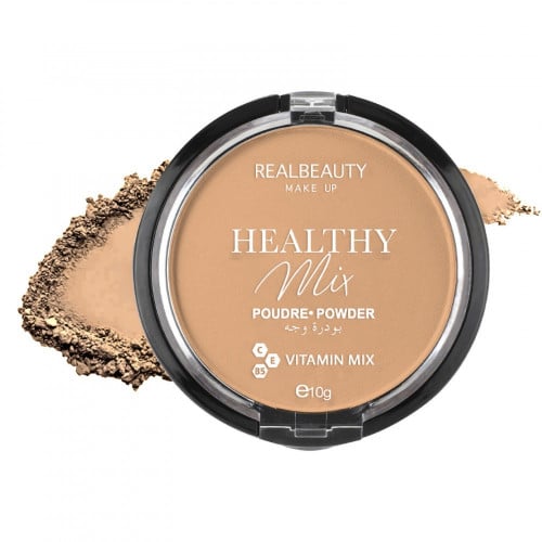 بودرة وجه مضغوطة ريل بيوتي 10 جرام