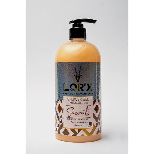جل استحمام من لوركس 800 مل رائحة سيكريتس يلو