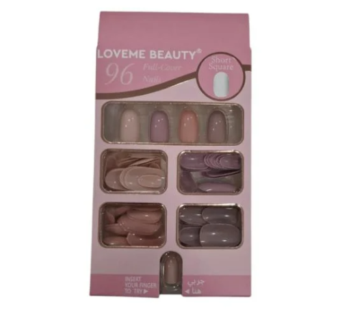 بوكس اظافر 96 قطعة من لوف مي بيوتي