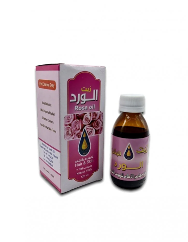 زيت الورد للبشرة والشعر 125 مل