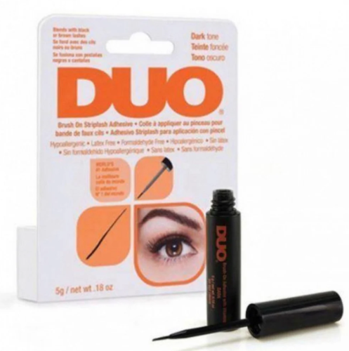 دو غراء رموش مقاوم للماء فرشاة اسود