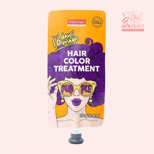 بيورديرم صبغة شعر مؤقته لون بنفسجي 25 جرام