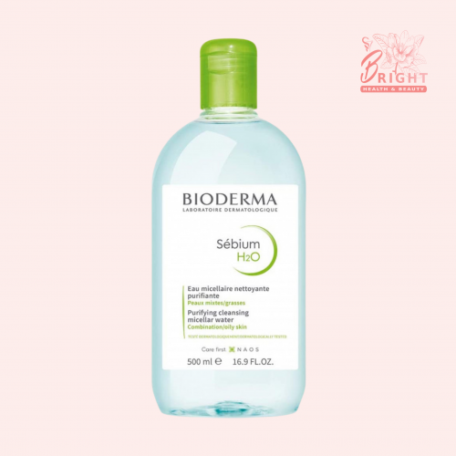 بيوديرما سيبيوم ميسيلار منظف للبشرة الدهنية والمختلطة 500 مل