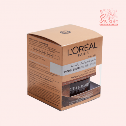 لوريال باريس مقشر ناعم بالسكر و زبدة الكاكاو