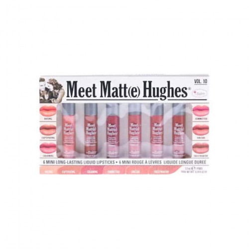 ذا بالم مجموعة 6 أحمر شفاة سائل ميني رقم 10