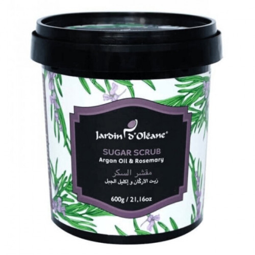 جاردن اوليان مقشر السكر زيت الاركان واكليل الجبل 600 جرام