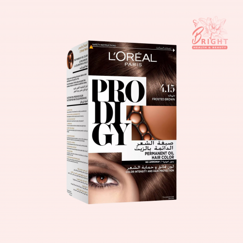 لوريال برودجي صبغة الشعر بالزيت رقم 4.15