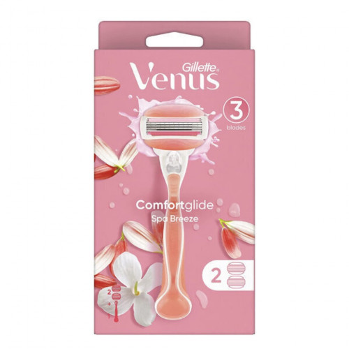 جيليت فينوس كومفورت سبا ماكينة مقبض واحد + رأسين