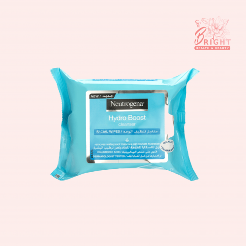 نيتروجينا مناديل تنظيف الوجه هايدرو بوست 25 منديل