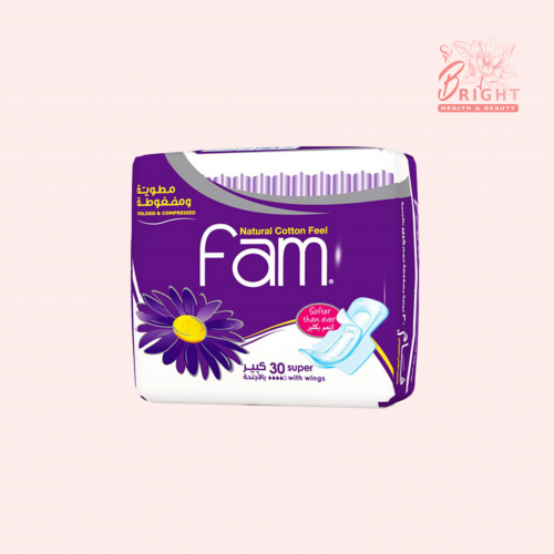 فام فوط سوبر حجم كبير بالأجنحة 30 قطعة