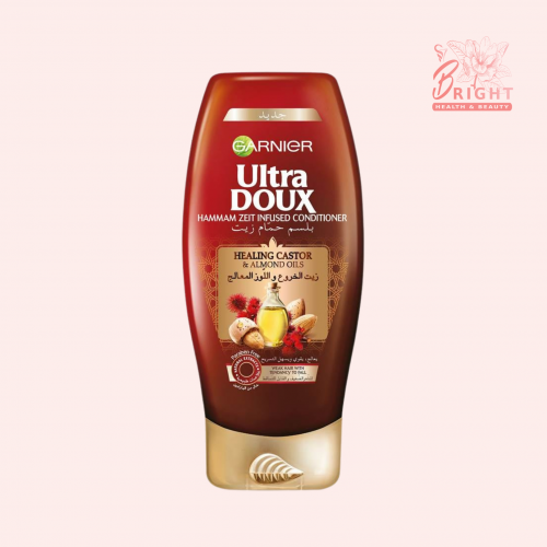 غارنييه الترا دو بلسم مقوي بزيوت الخروع و اللّوز 400 مل