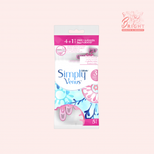 جيليت سيمبلي فينوس ماكينة حلاقة 4+1