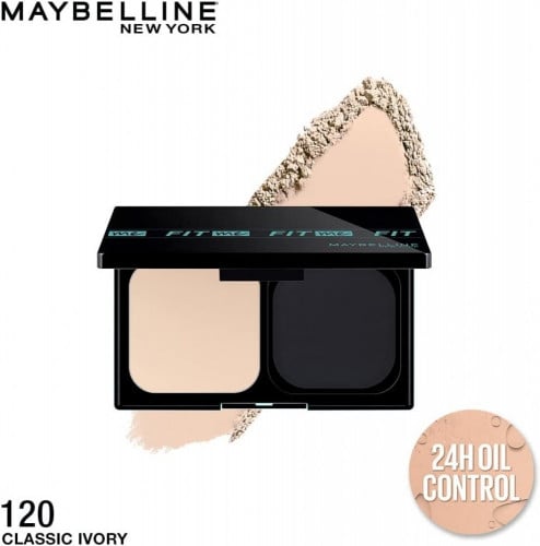 ميبلين نيويورك بودرة اساس فت مي 120 كلاسيك ايفوري