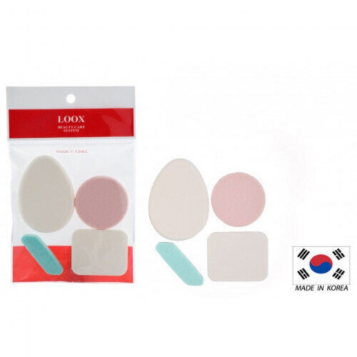 لوكس اسفنج مكياج 4 قطعه