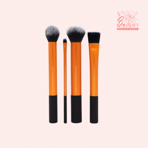 ريل تكنيك مجموعة فرش المكياج للوجه 4 قطع