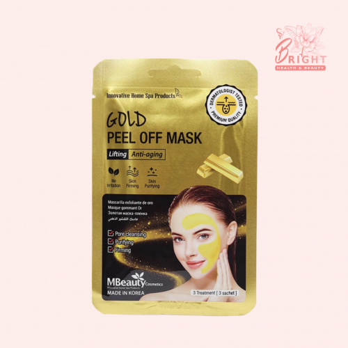 ام بيوتي قناع التقشير الذهبي 3 اقنعة