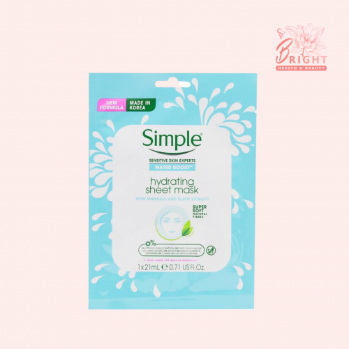 سيمبل قناع ورقي مرطب بحيوية الماء 21 مل